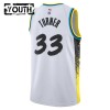 Dres Indiana Pacers Myles Turner Nike 2024-25 City Edition Bijela Swingman - Dječji